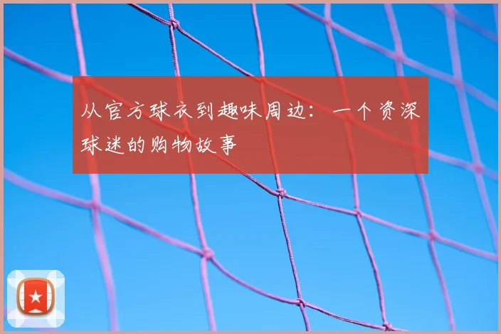 从官方球衣到趣味周边：一个资深球迷的购物故事